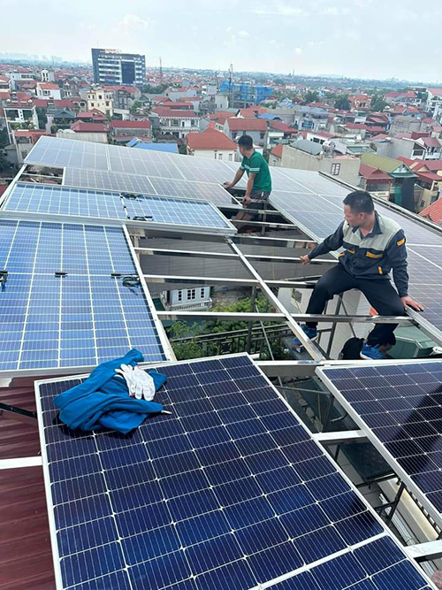 Thi công lắp đặt hệ thống điện năng lượng mặt trời áp mái - Bình Thảo Solar - Công Ty TNHH Bình Thảo BN